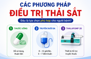 Các Phương Pháp Điều Trị Thải Sắt Hỗ Trợ Người Bệnh Thalassemia